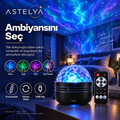 Astelya® Kuzey Işıkları Projektörü
