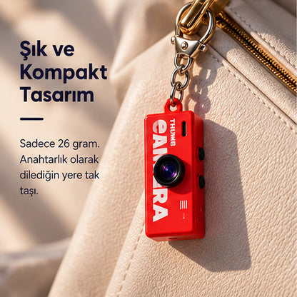 Astelya® Retro Mini Kamera Anahtarlık